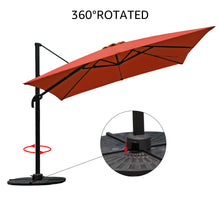 Load image into Gallery viewer, 10ft Offset Rectangular Cantilever Patio Umbrellab