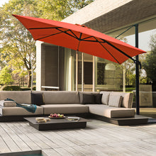 Load image into Gallery viewer, 10ft Offset Rectangular Cantilever Patio Umbrellab