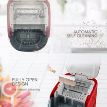 Load image into Gallery viewer, Electric Ice Making Machine Portable Ice Maker Countertop Stainless Steel