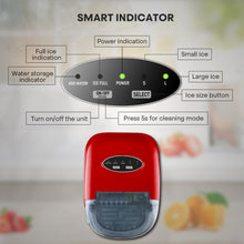 Load image into Gallery viewer, Electric Ice Making Machine Portable Ice Maker Countertop Stainless Steel
